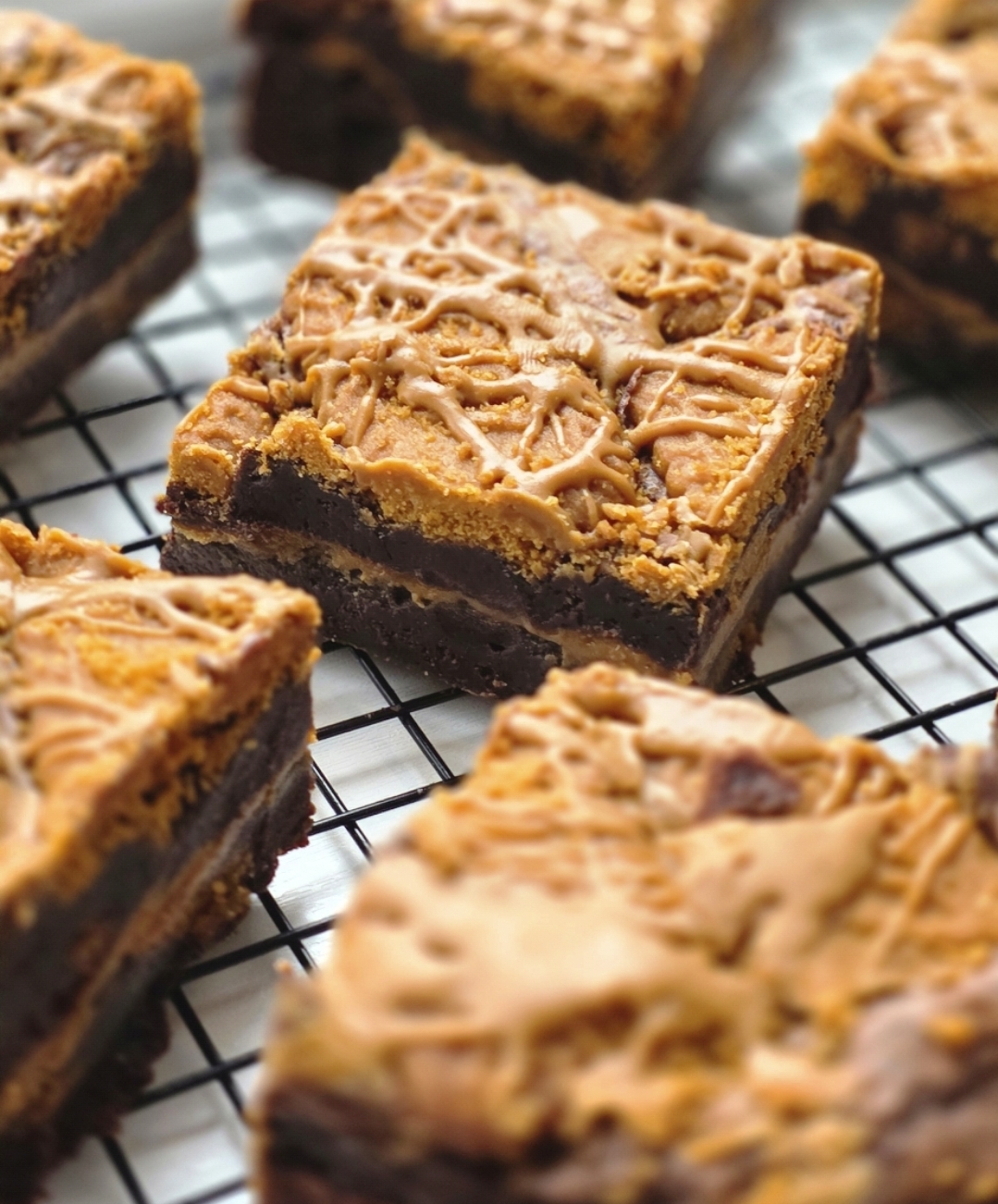 Biscoff brownie box
